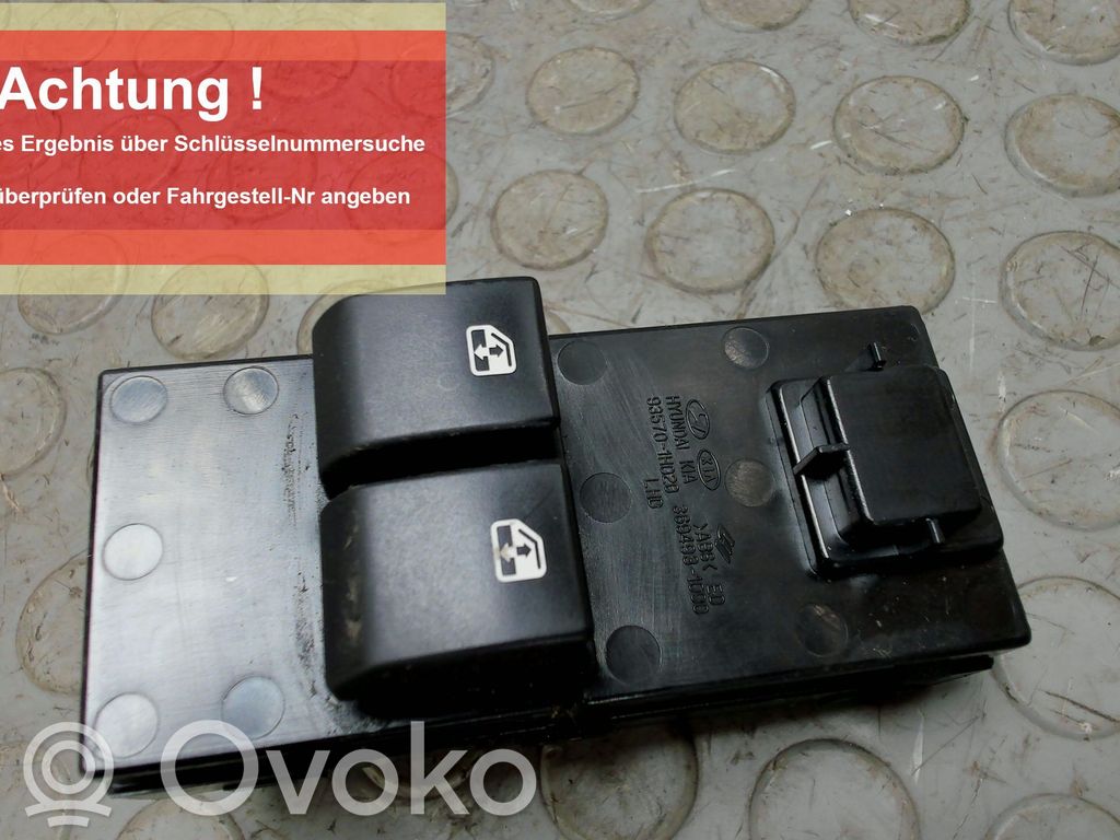 KIA Ceed Electric window control switch 