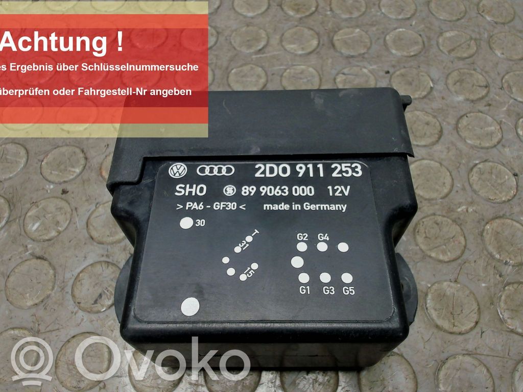 Sterownik / moduł tempomatu   2D0911253
