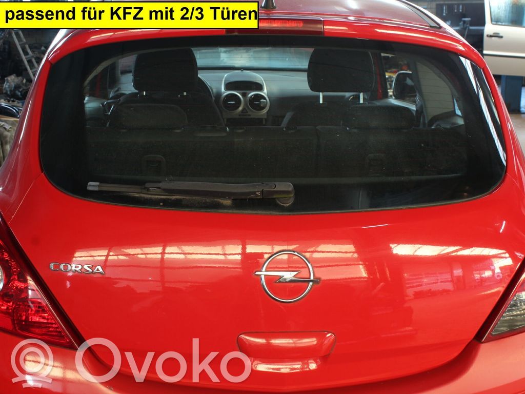 Opel Corsa D Puerta trasera de camión 