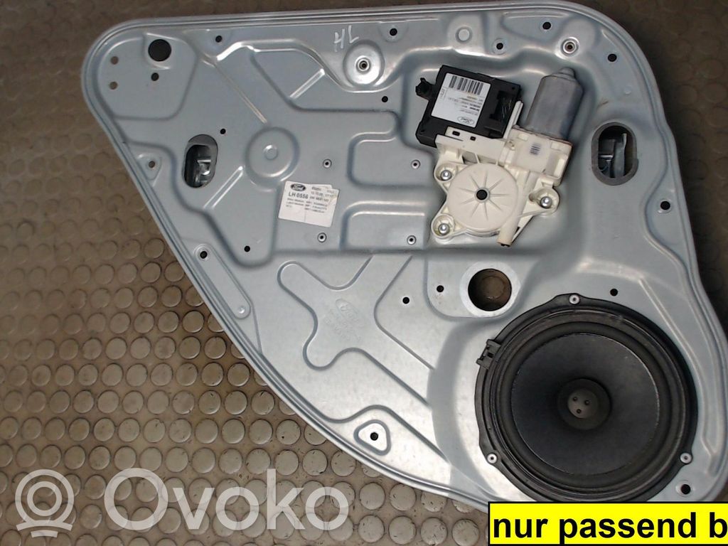 Ford Focus C-MAX Meccanismo di sollevamento del finestrino posteriore senza motorino 