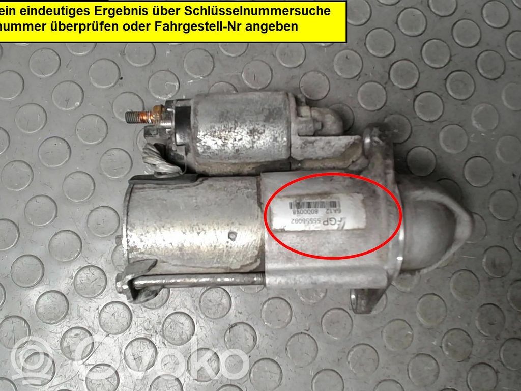 Opel Meriva A Starteris 