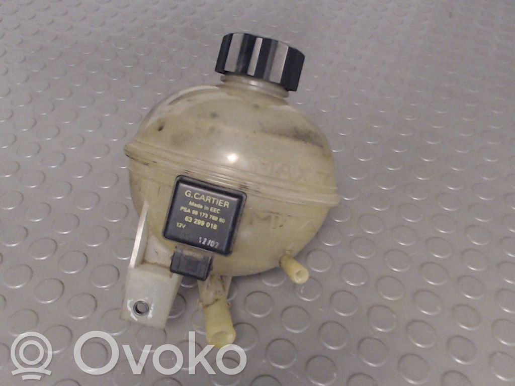 Peugeot 206 Vase d'expansion / réservoir de liquide de refroidissement 