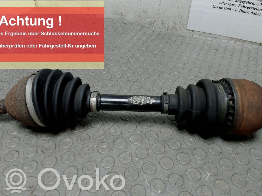 Opel Zafira B Eje de transmisión delantero 