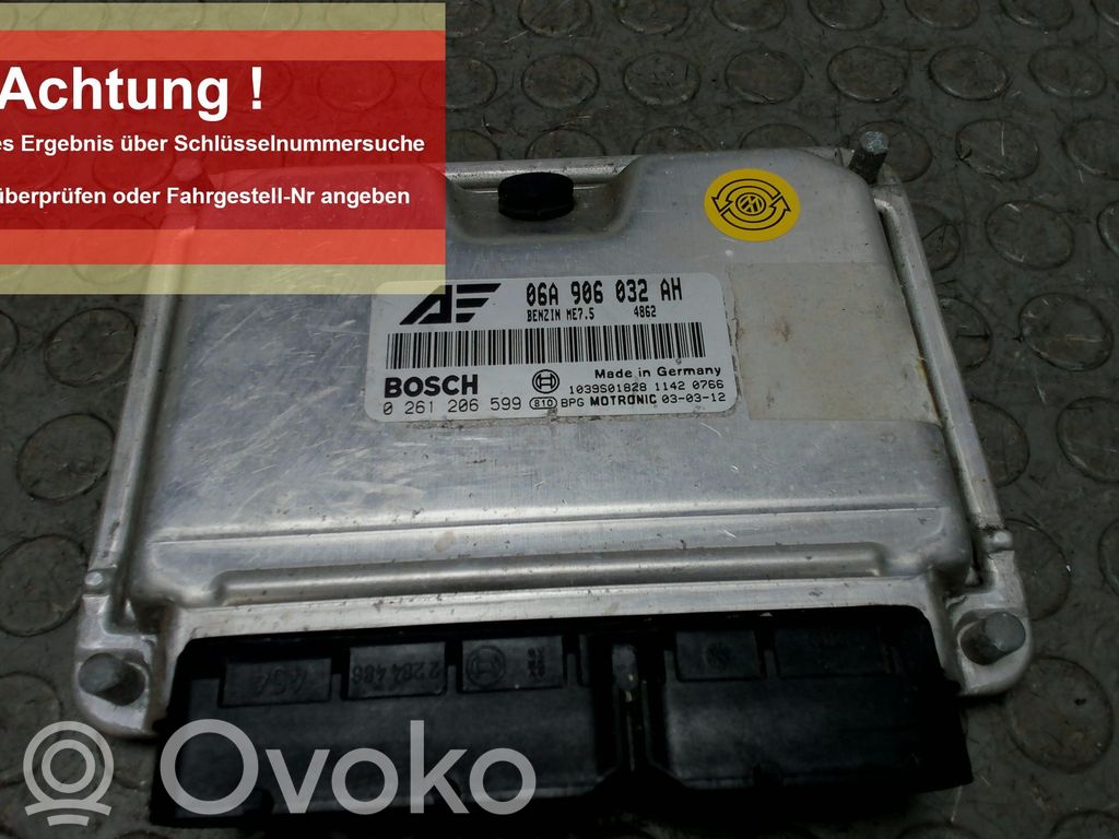 Volkswagen Sharan Engine control unit/module 
