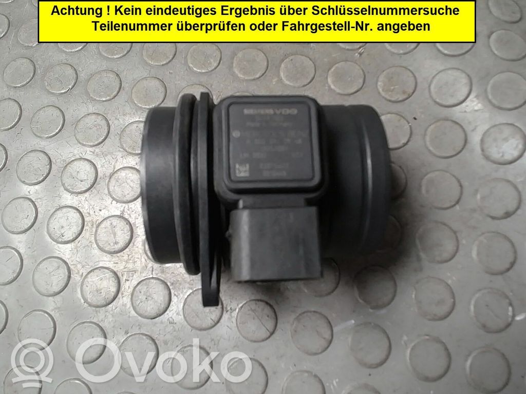 Mercedes-Benz A W169 Misuratore di portata d'aria