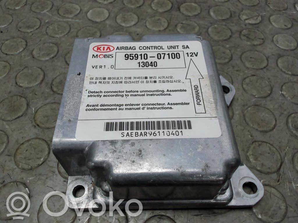 KIA Picanto Airbag control unit/module 