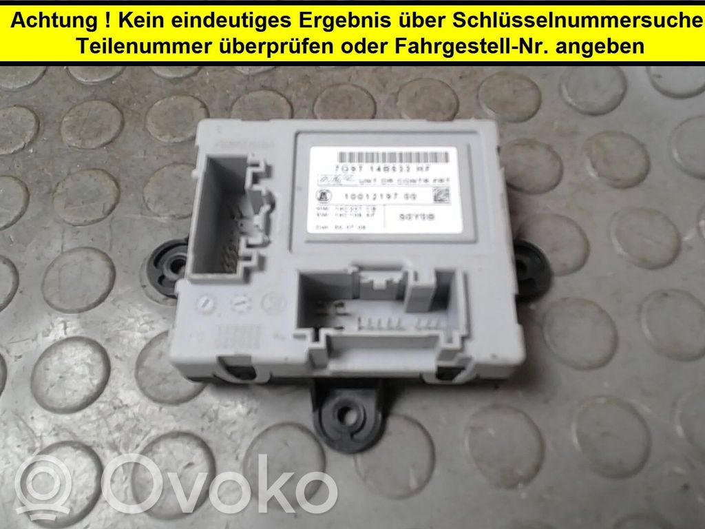 Ford Mondeo MK IV Unité de commande / module de régulateur de vitesse 