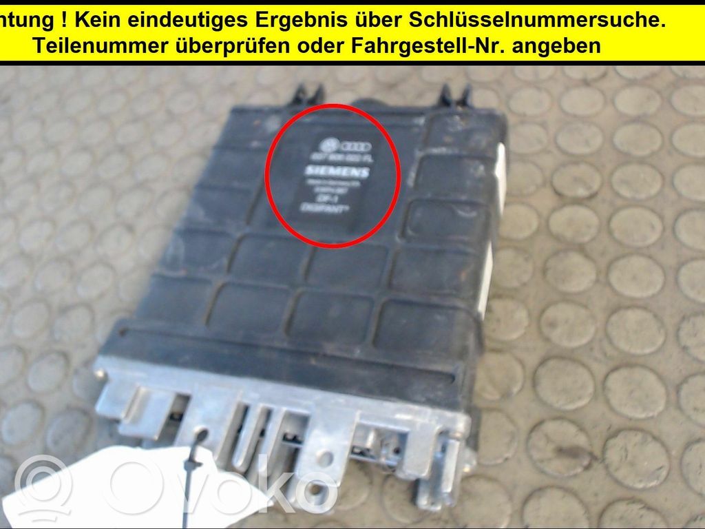 Engine control unit/module   037906022FL,0000