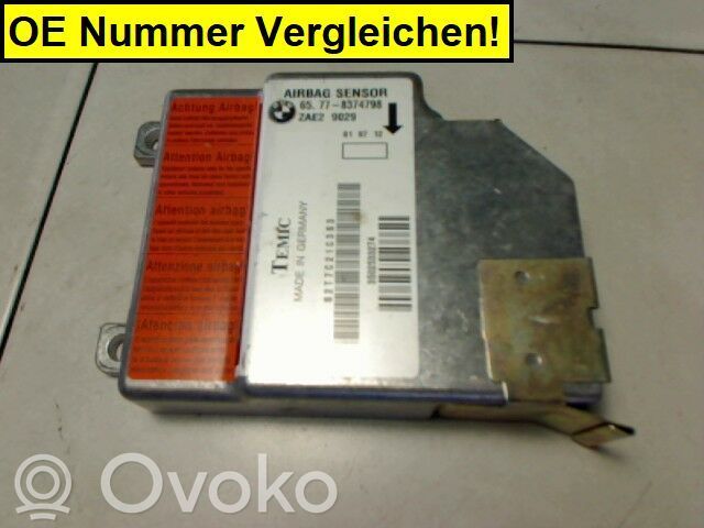 Module de contrôle airbag   65778374798,0000