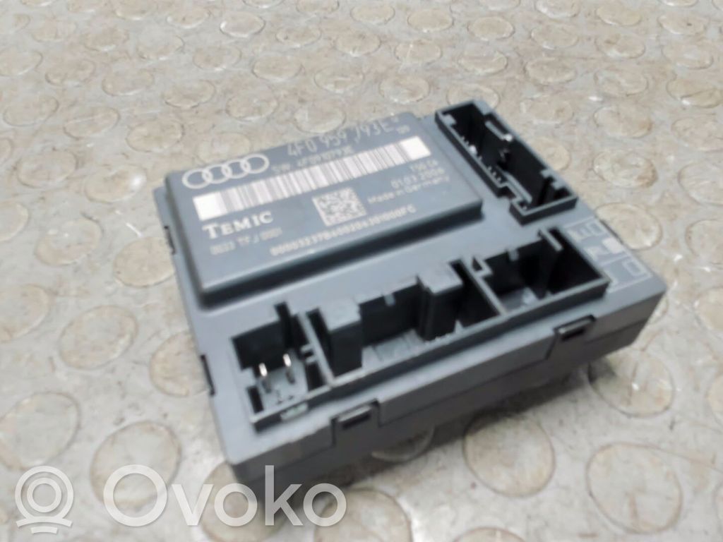 Audi A6 S6 C6 4F Unidad de control/módulo del control de crucero 