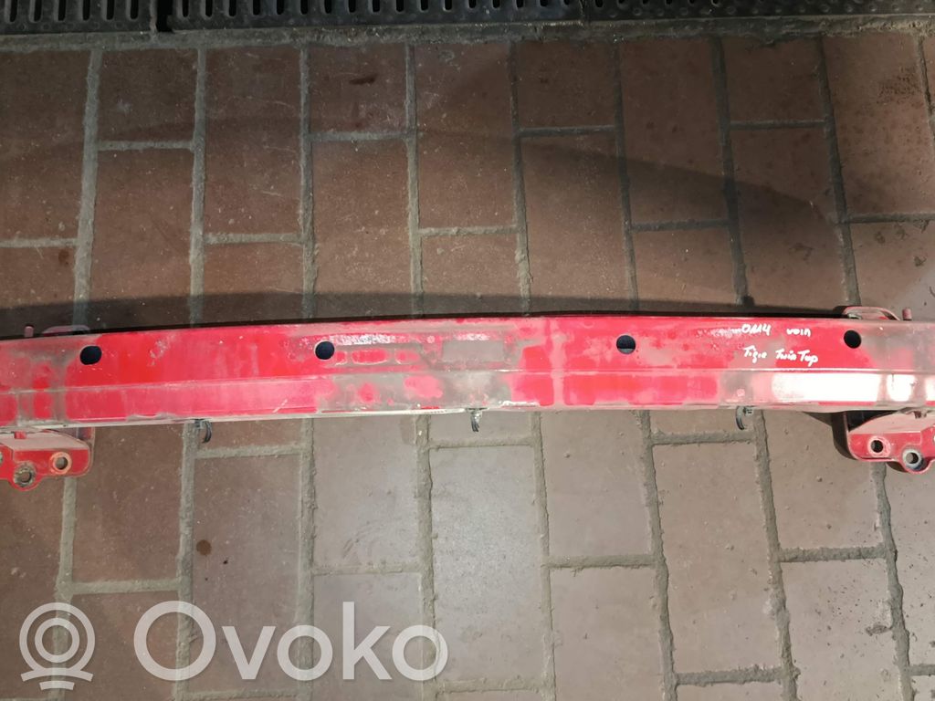 Front bumper support beam