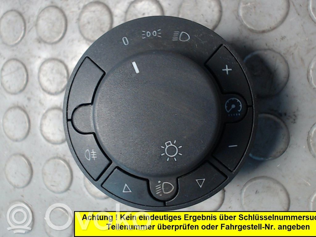 Opel Corsa D Light switch 