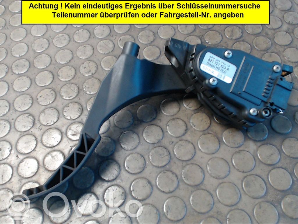 Audi A2 Accelerator throttle pedal 