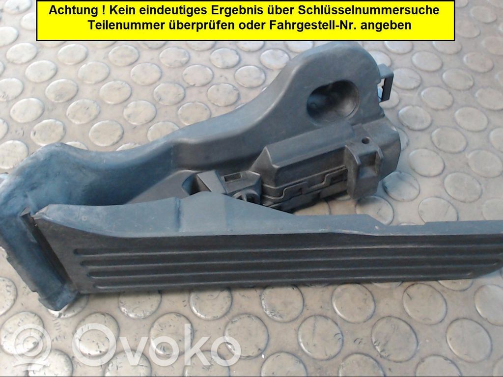 Skoda Octavia Mk2 (1Z) Pedale dell’acceleratore