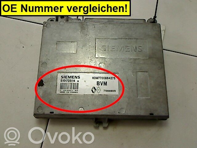 Engine control unit/module   7700873465,0000