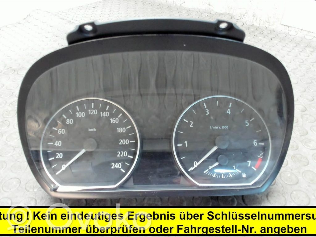 BMW 1 E81 E87 Tachometr 