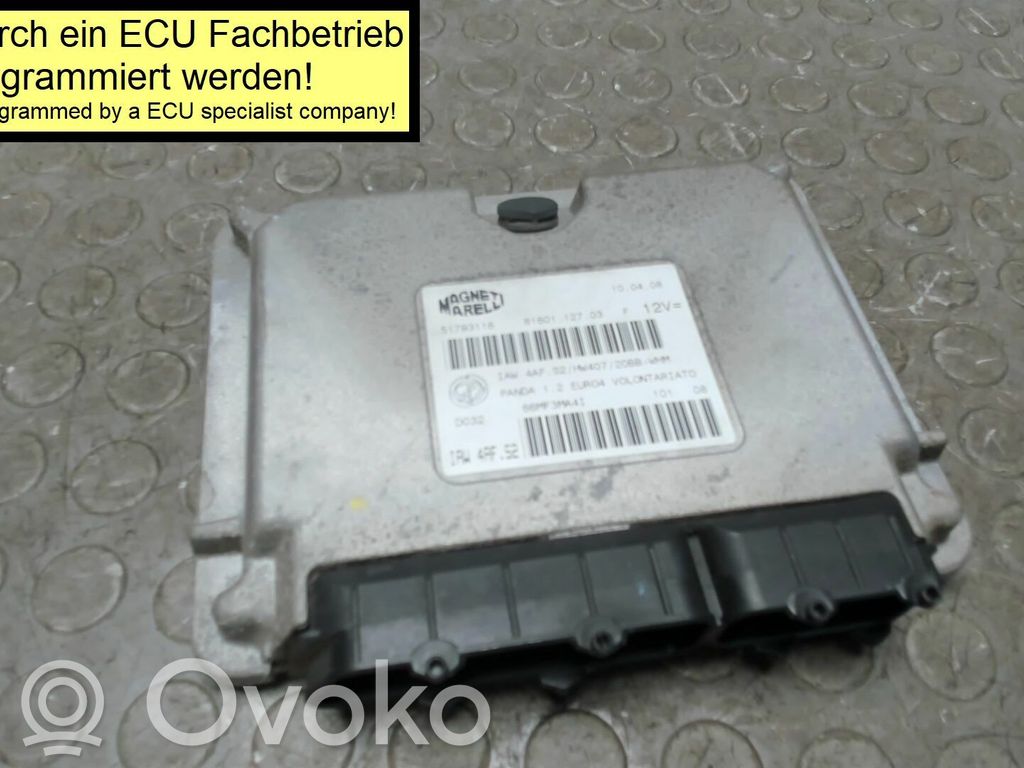 Fiat Panda II Calculateur moteur ECU 
