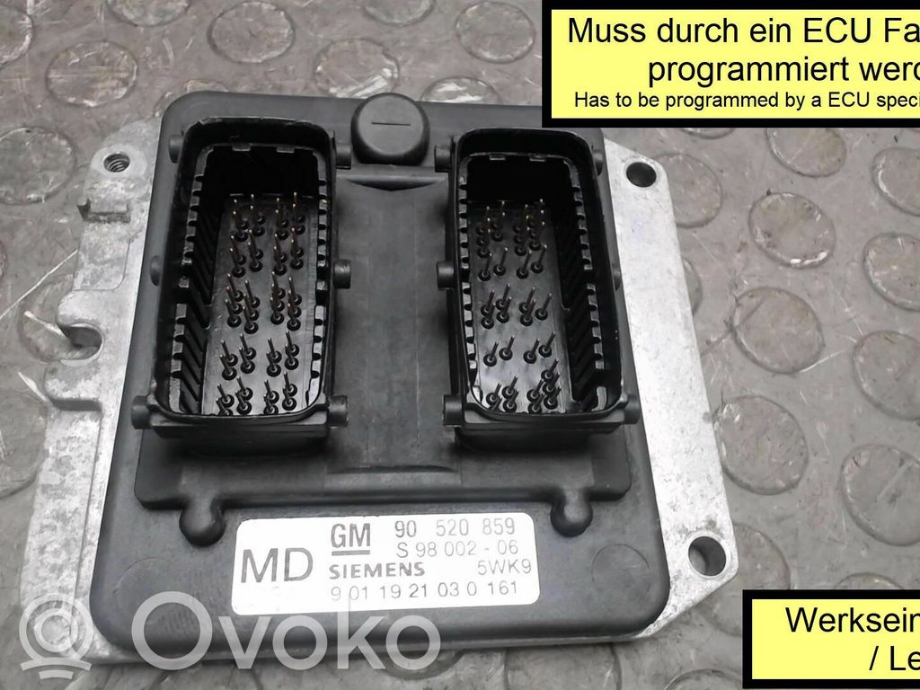 Opel Astra G Engine control unit/module 