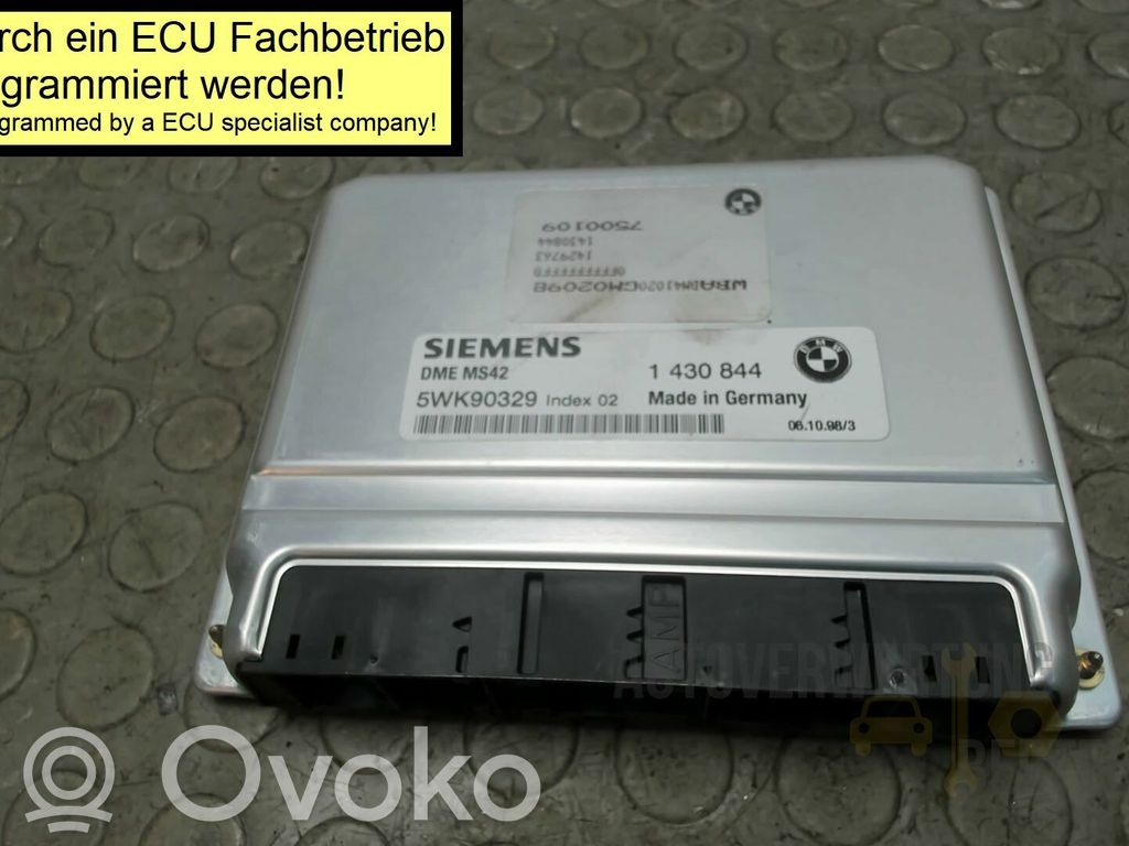 BMW 5 E39 Engine control unit/module 