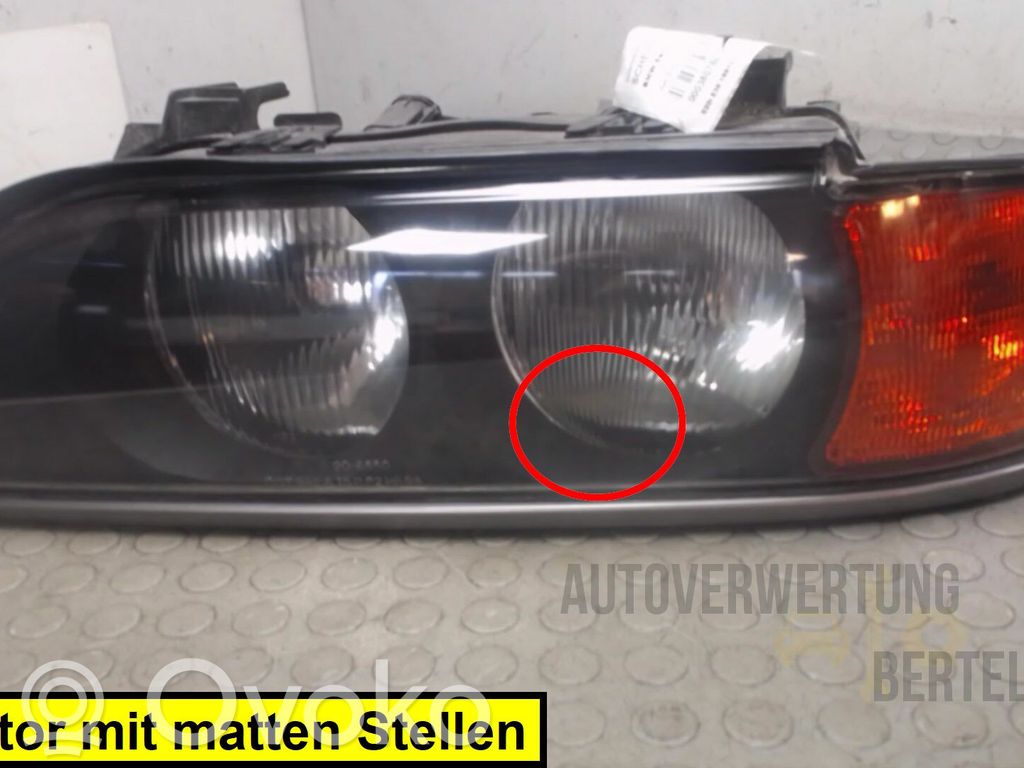 BMW 5 E39 Etu-/Ajovalo 