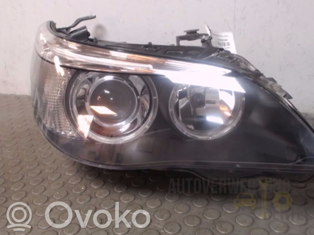 BMW 5 E60 E61 Lampa przednia 
