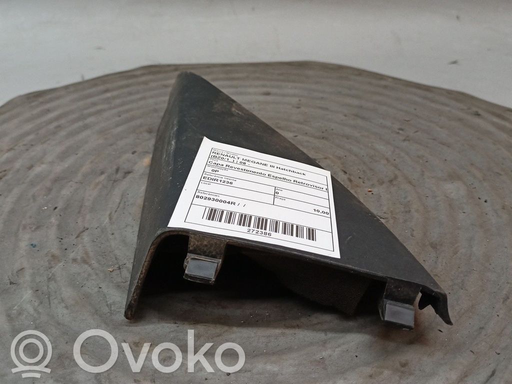 Renault Megane III Copertura in plastica per specchietti retrovisori esterni 