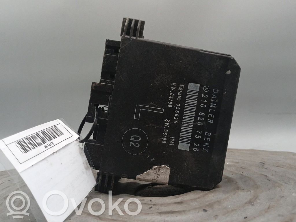 Mercedes-Benz E W210 Centralina/modulo chiusura centralizzata portiere 