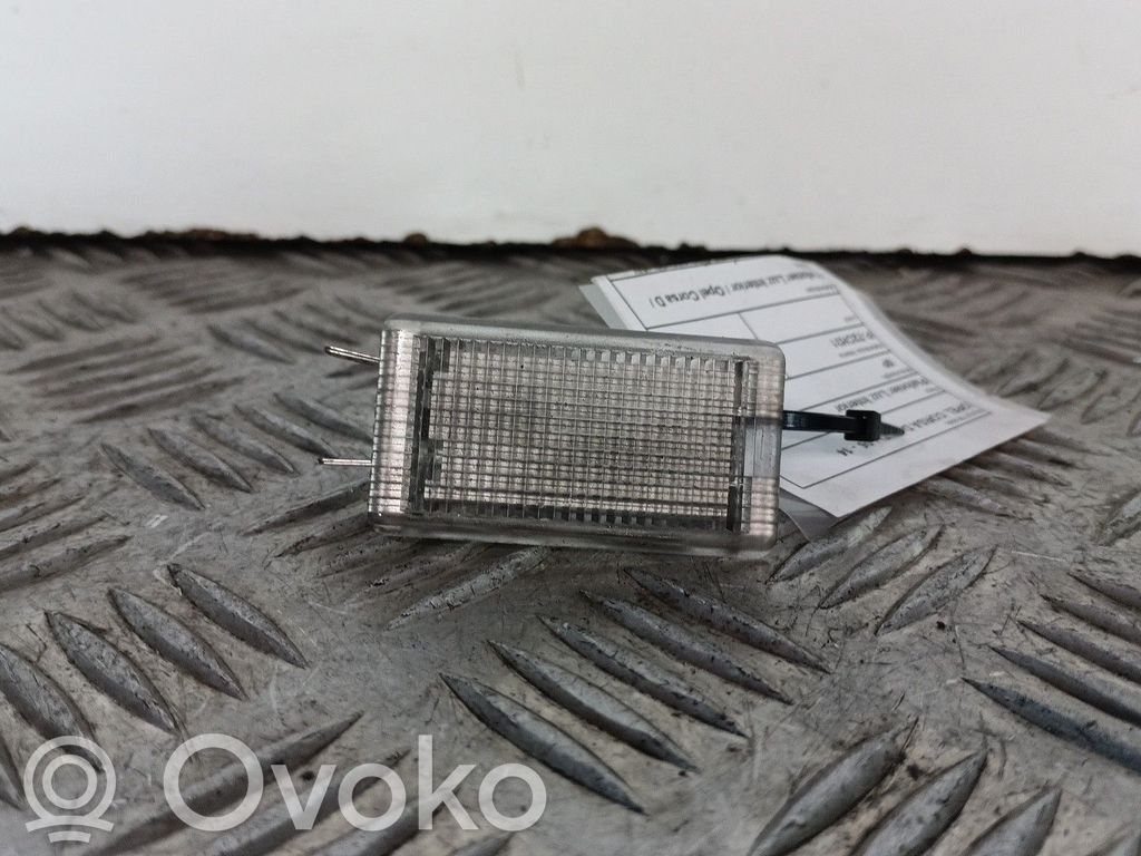 Opel Corsa D Headlining lighting console trim 