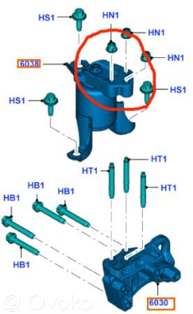 Ford Fiesta Engine mount bracket 