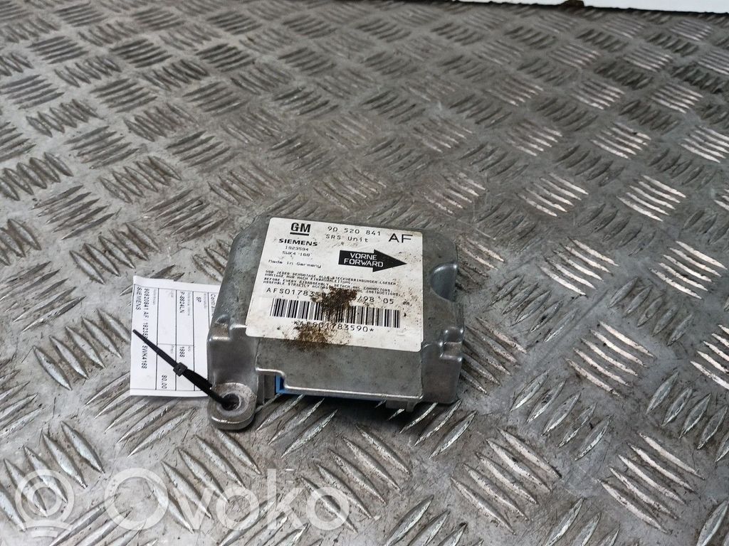 Unidad de control/módulo del Airbag   90520841,1923594,5WK4168SIEMENS,AF