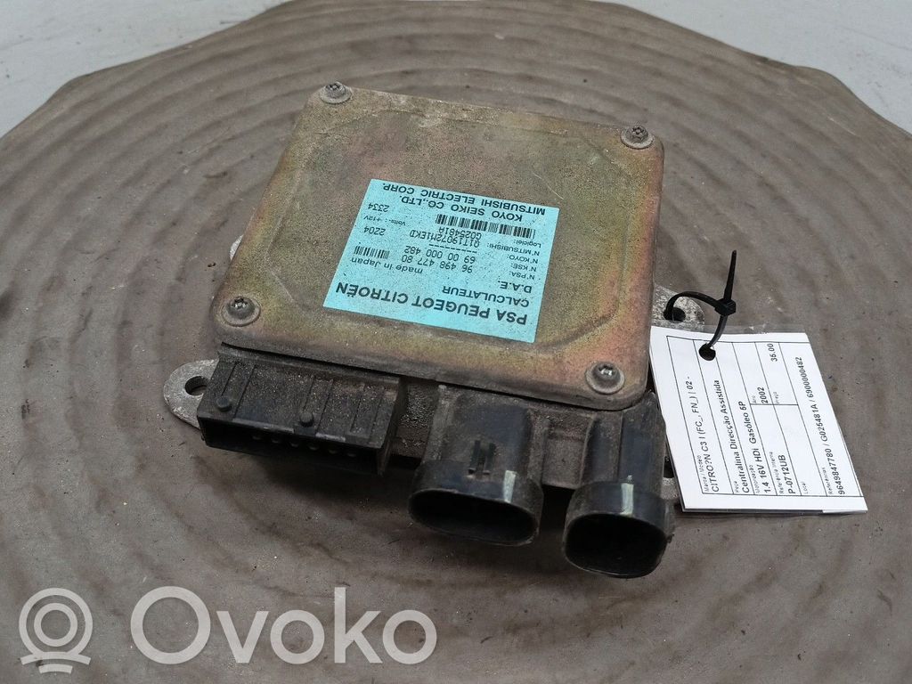 Citroen C3 Modulo di controllo della cremagliera dello sterzo 