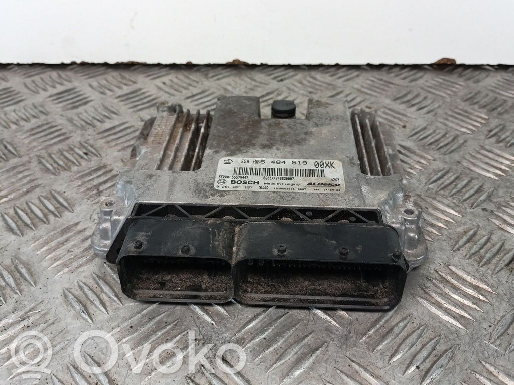 Engine control unit/module   55484519,00XK,0281031157,55579447BOSCH