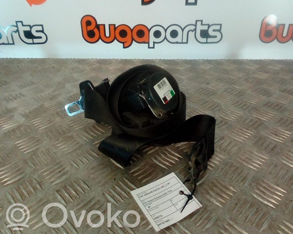 Fiat Grande Punto Klamra tylnego pasa bezpieczeństwa 
