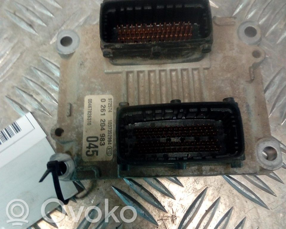 Fiat Punto (188) Unitate/modul de control motor 