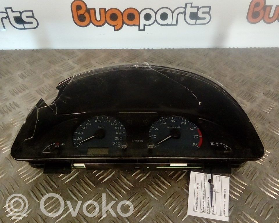 Citroen Xsara Vitezometru (grup de instrumente) 