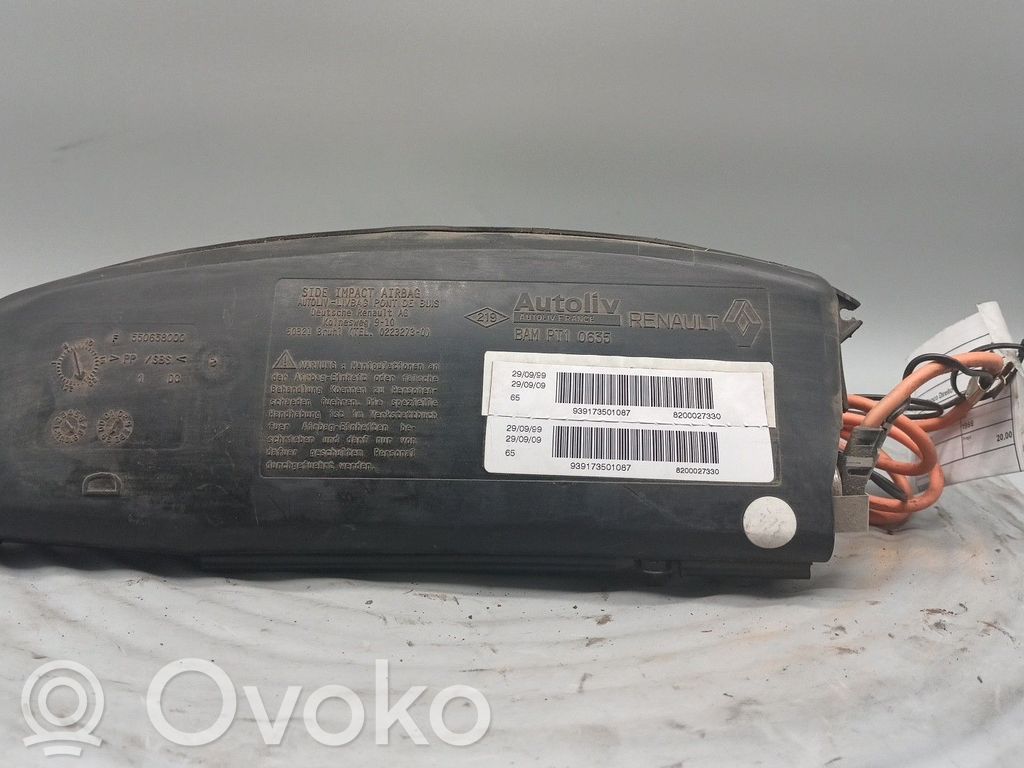 Airbag de siège   8200027330