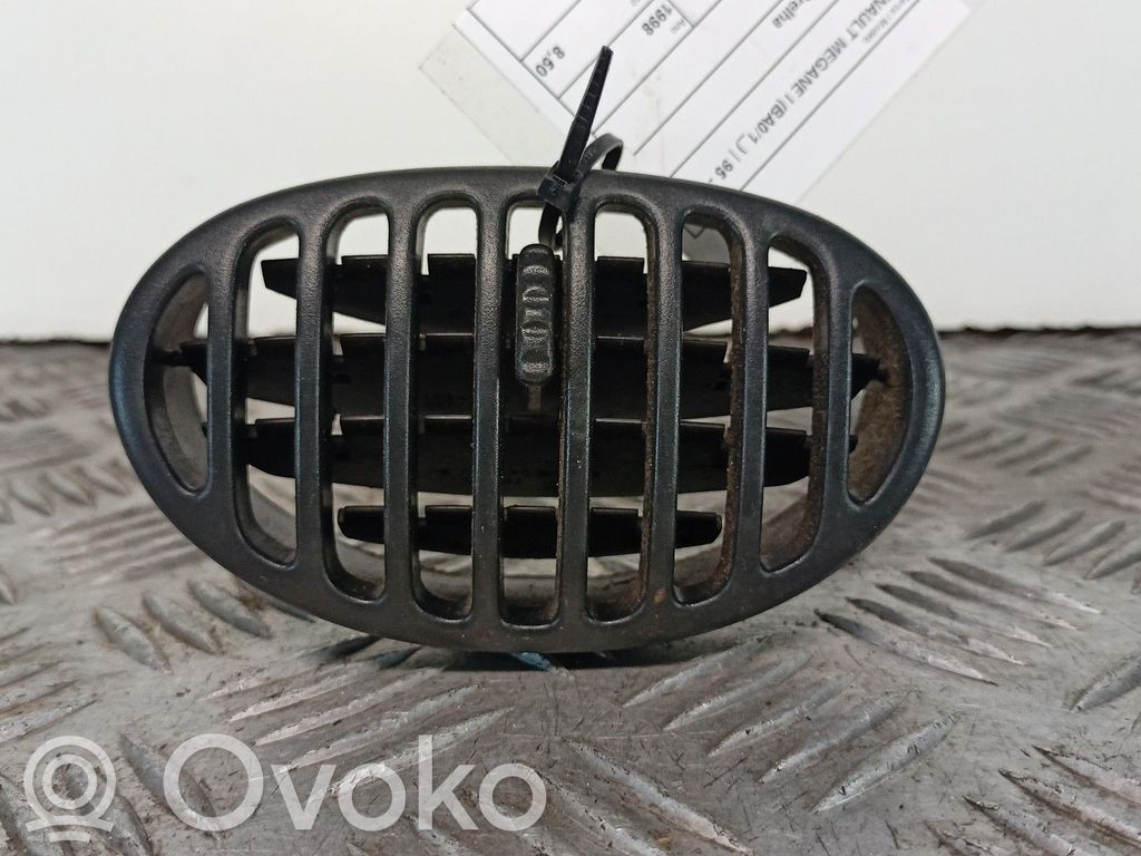 Renault Megane I Rejilla de ventilación central del panel 