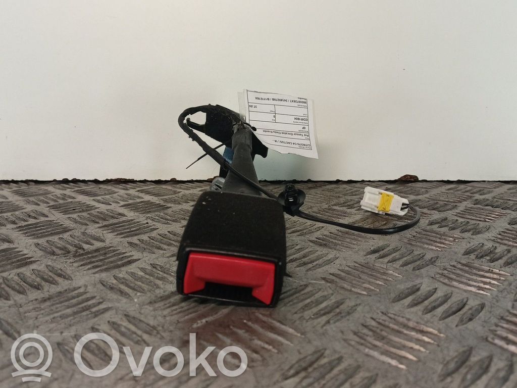 Etuistuimen turvavyön solki   98009726XT,34149270B,B111218XDREITO