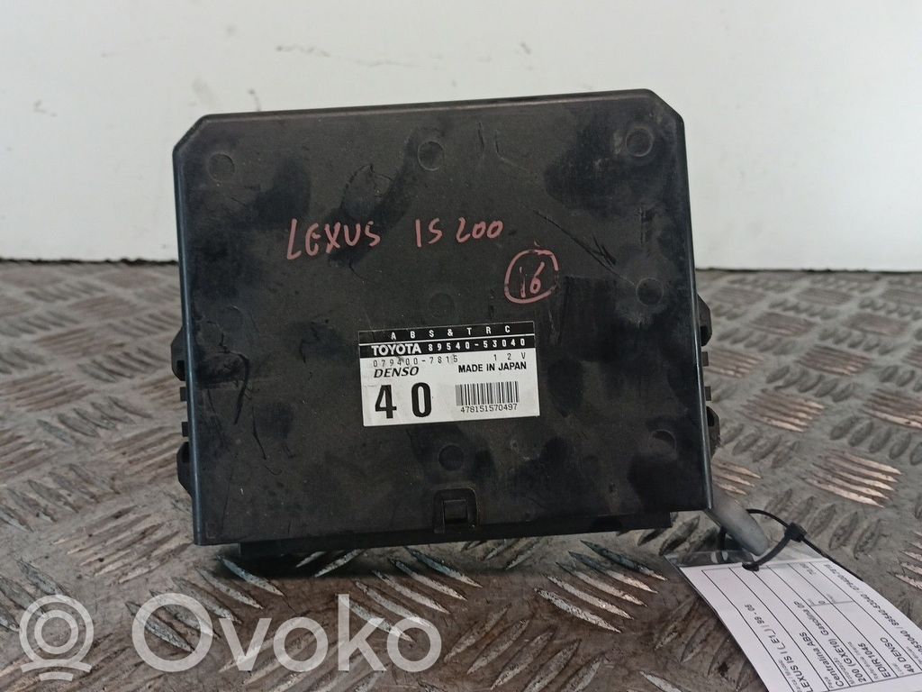 ABS control unit/module   8954053040,0794007815,8954053040