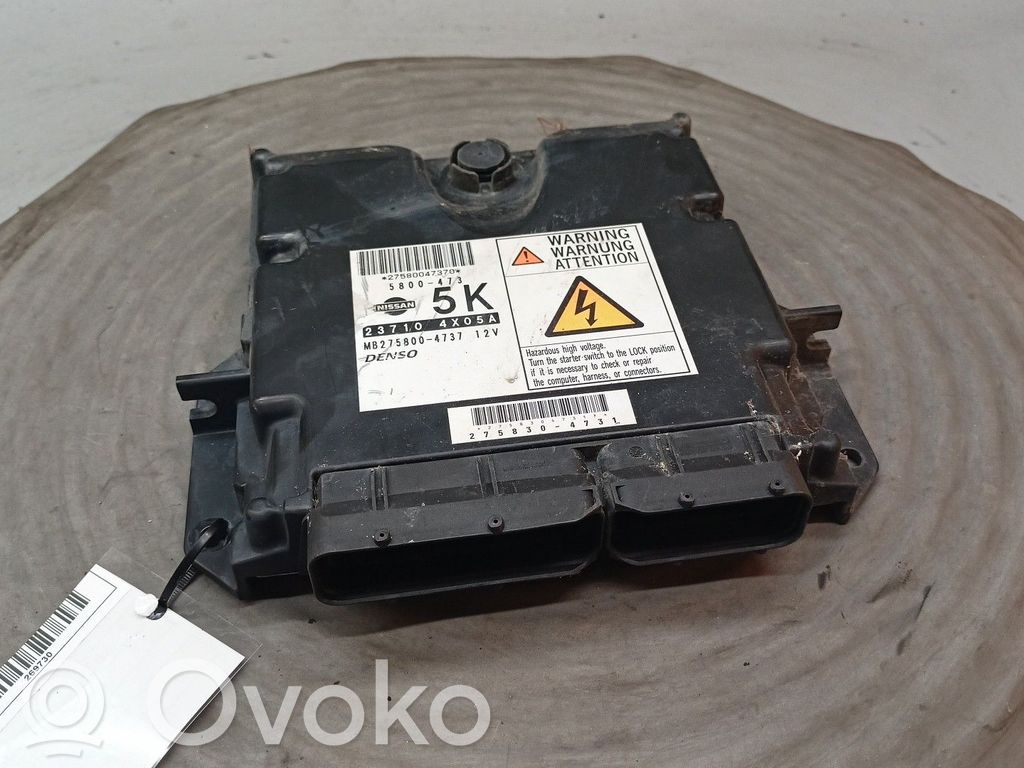 Engine control unit/module   237104X05A,DENSO,MB2758004737