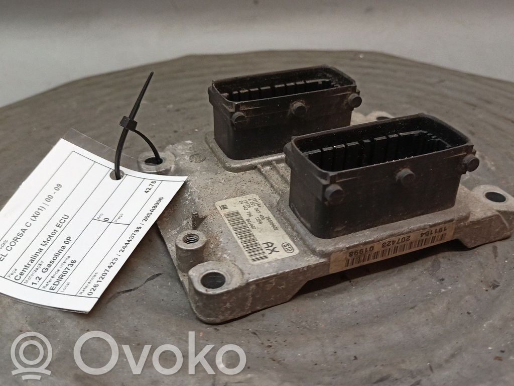 Engine control unit/module   0261207423,24443796,26SA8096