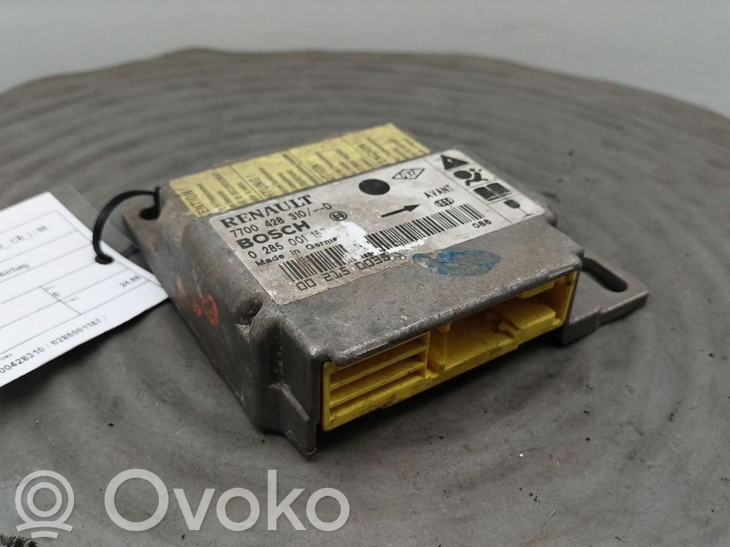 Airbagsteuergerät   7700428310,0285001157
