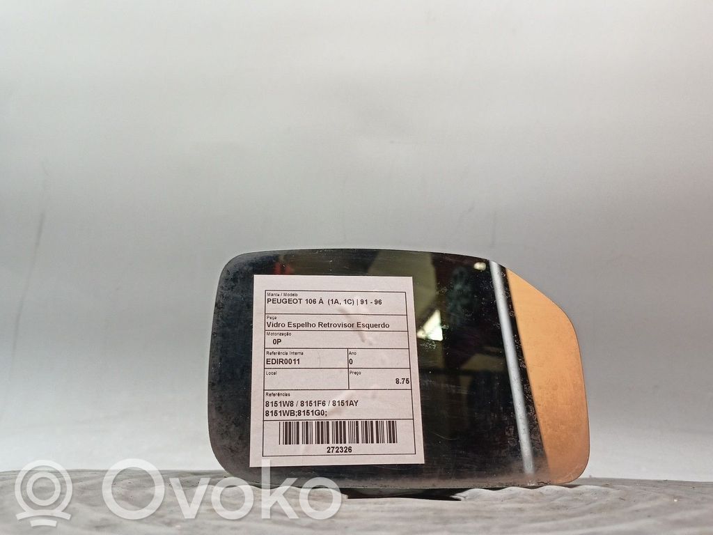 Veidrodėlio stiklas   8151W8,8151AY,8151F6,8151G0,8151WB