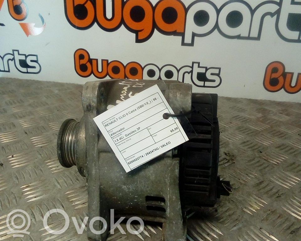 Генератор   8200022774,2542470G,VALEO