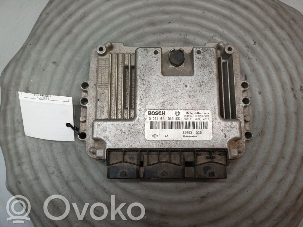 Engine control unit/module   8200311539,0281011969,8200440204,BOSCH