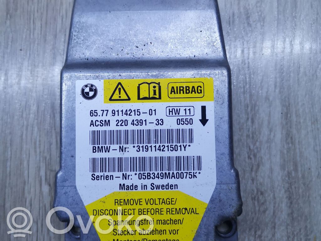 BMW 5 E60 E61 Airbag control unit/module 