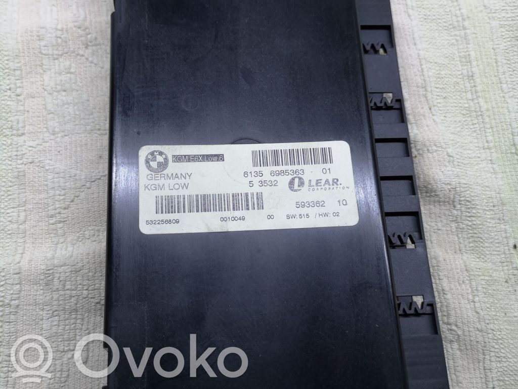 BMW 5 E60 E61 Galios (ECU) modulis 
