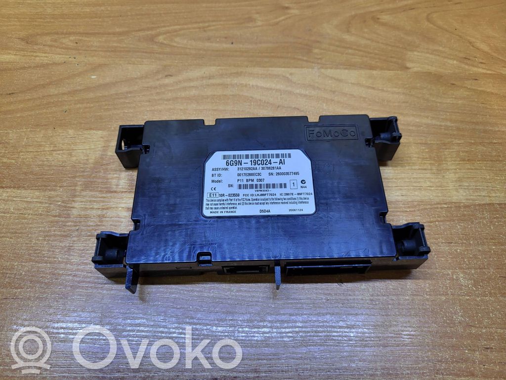 Bluetooth control unit module   6G9N19C024AL,31210292AA,30786281AA,0017E268EC30