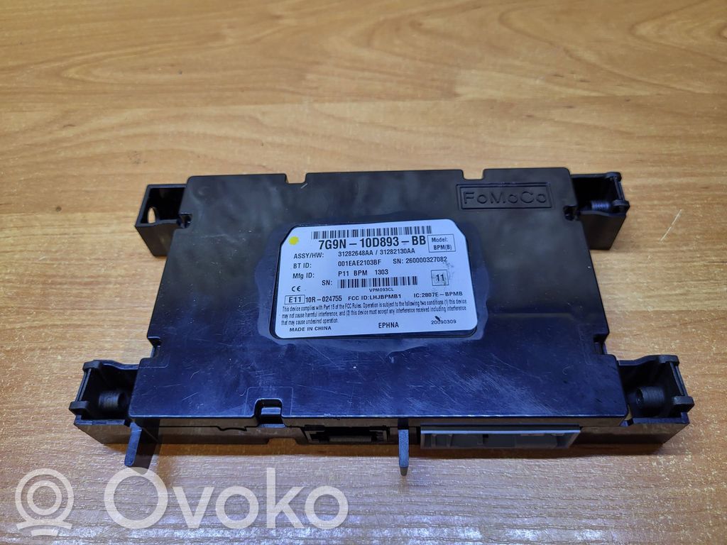 Модуль «Bluetooth»   6G9N10D893BD,31282648AA,31282130AA