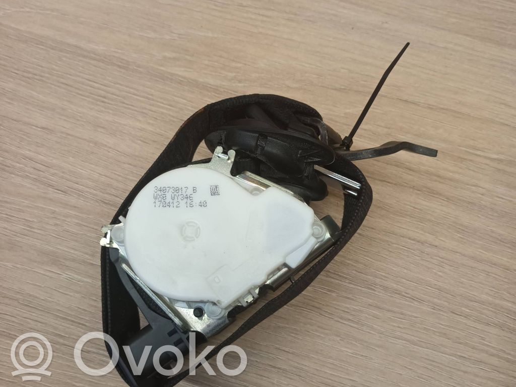 Pas bezpieczeństwa fotela przedniego   34073017B,17041216,WY346